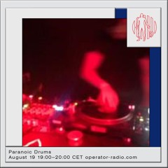 Paranoic Drums | Eindeloos Gedoe at MONO - 19th August 2020