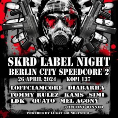 PRESSTERROR - SKRD Label Night -CONTEST Mix BERLIN