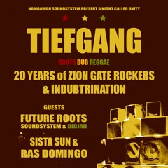 Ras Domingo & Sista Sun in the mix - playing on Nambawan Soundsystem @Brotfabrik, 02.10.23