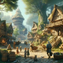 Featherfall Enclave (Fantasy City)