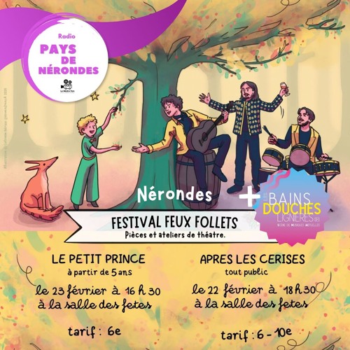 Pochette : Bouchures en fête du Pays de Nérondes : La saison culturelle démarre !