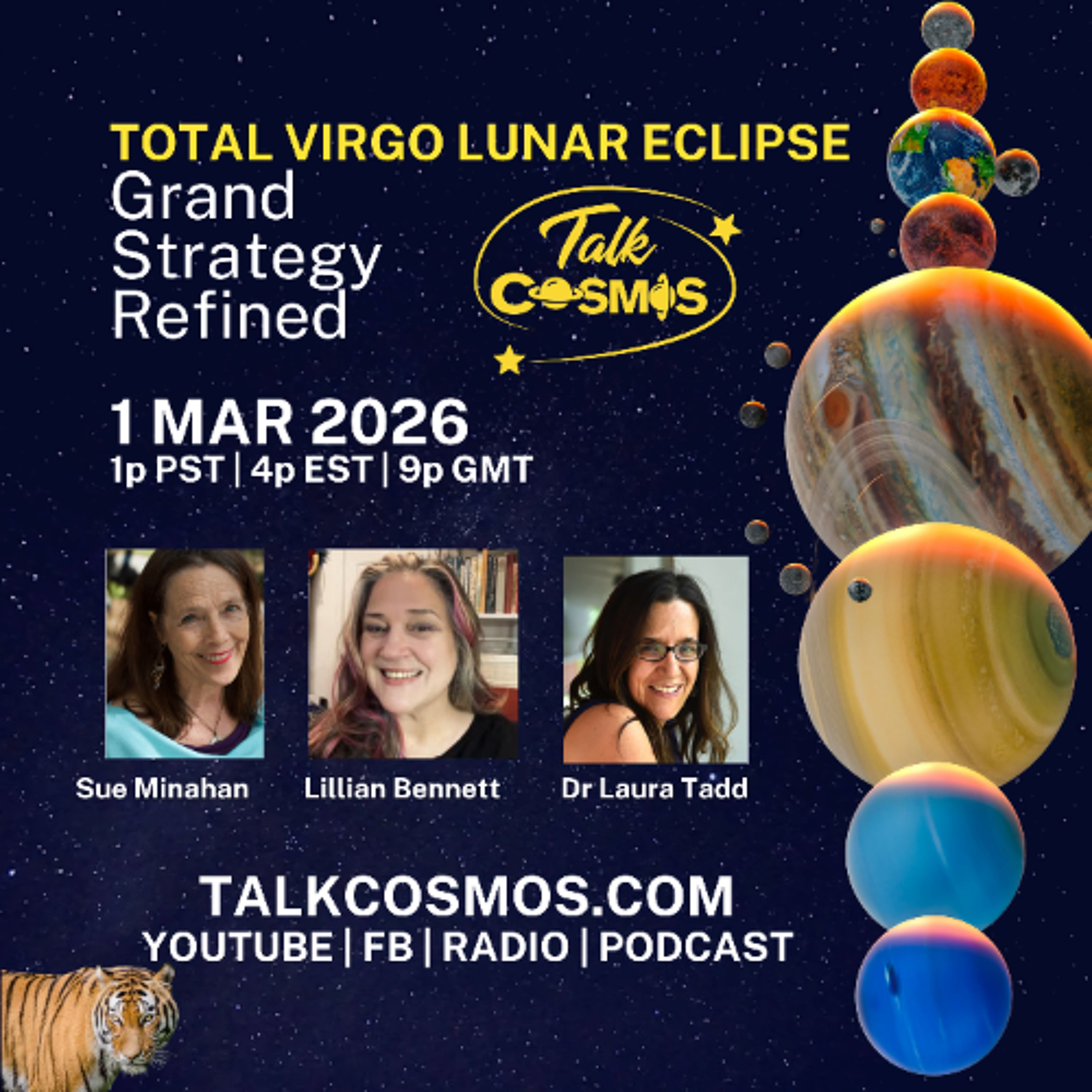 Talk Cosmos 03-01-26 Virgo Total Lunar Eclipse