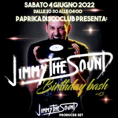 JIMMY THE SOUND BDAY BASH +43 | Jimmy  The Sound (Early set) ft mc Fabio di Toma