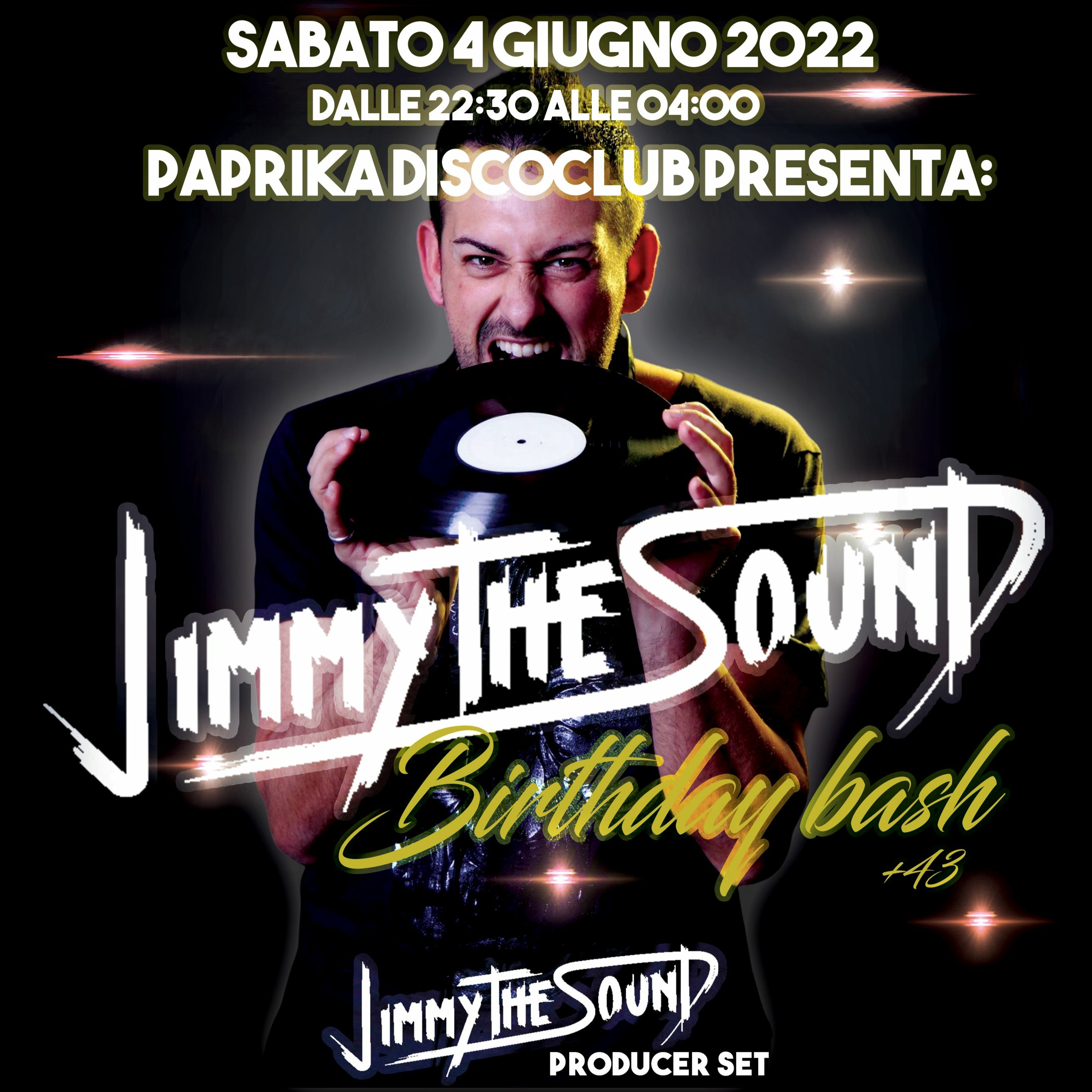 JIMMY THE SOUND BDAY BASH +43 | Jimmy  The Sound (Early set) ft mc Fabio di Toma episode artwork