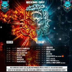 DARKSIDE - BOXING DAY EVENT - UPTEMPO - 26/12/22