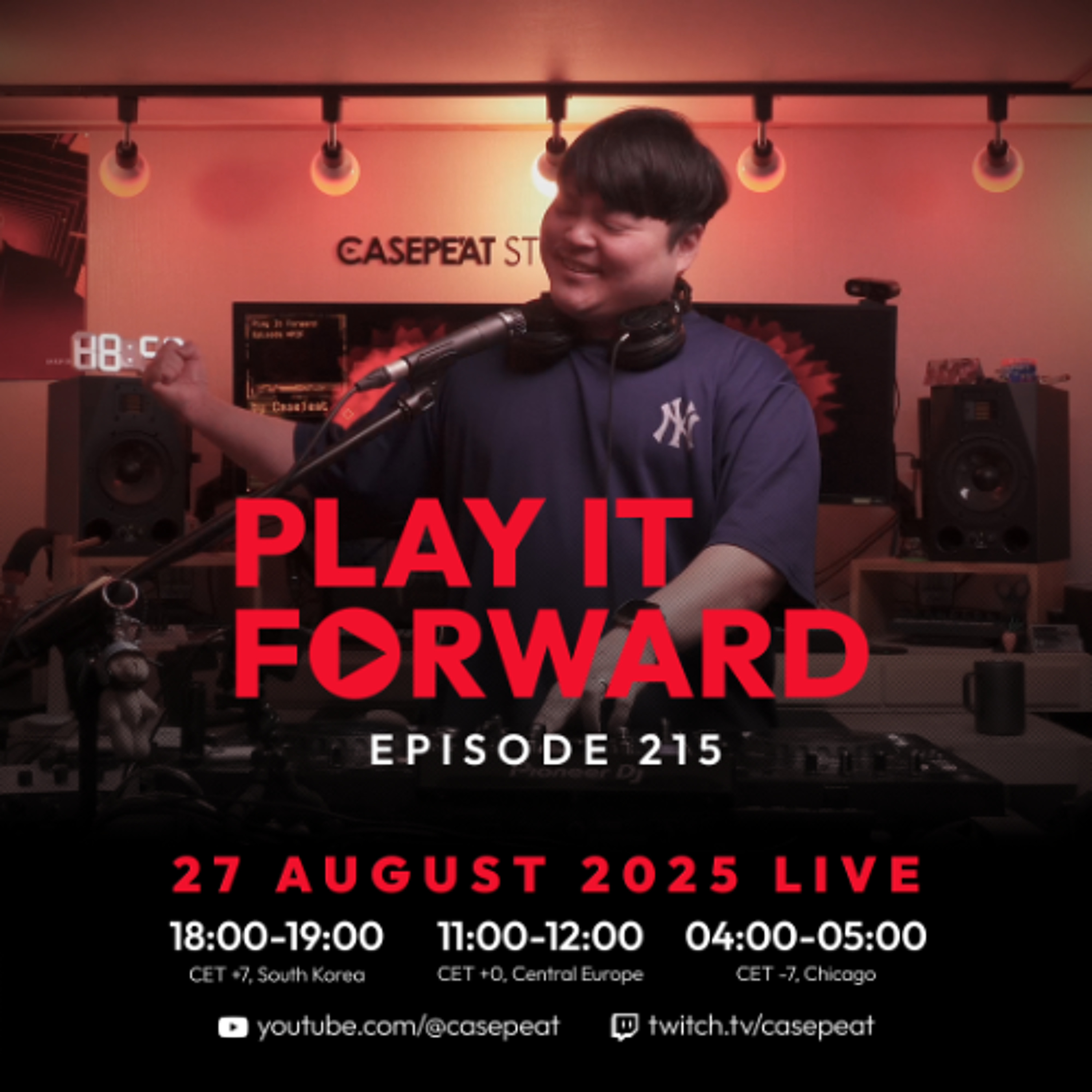 Play It Forward Ep. 215 [Trance & Progressive] by Casepeat - 08/27/25 LIVE episode artwork