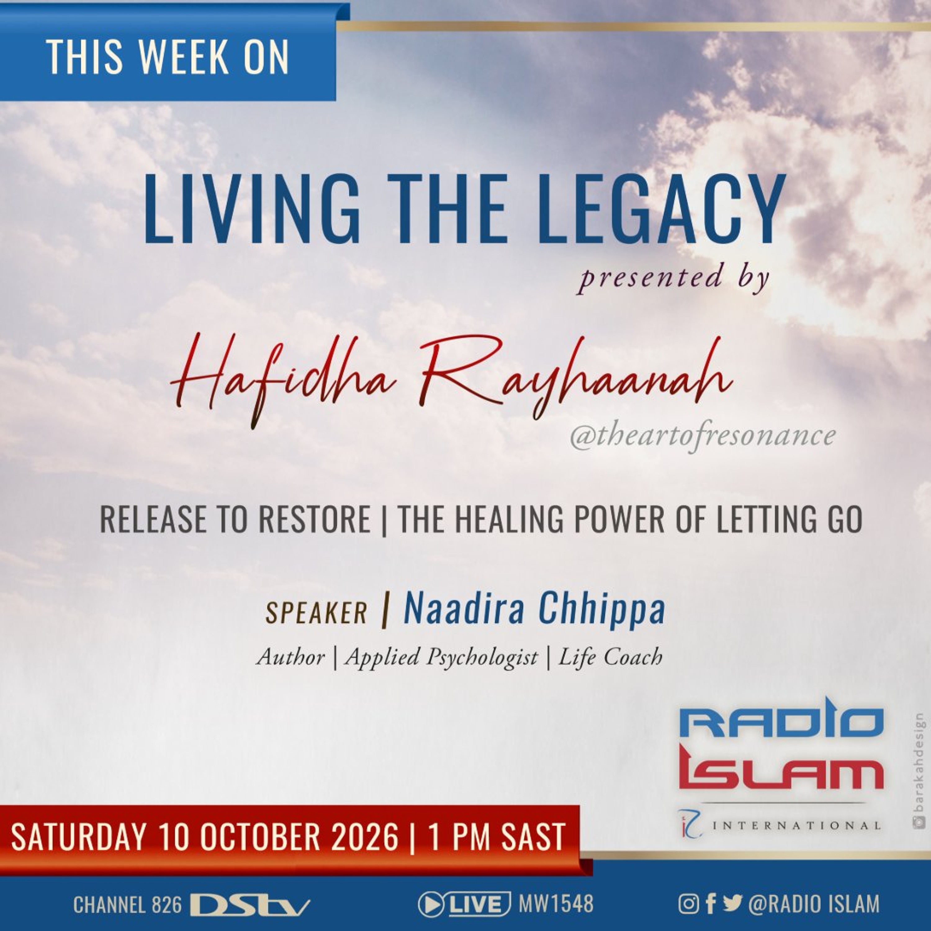 Release to Restore |The Healing Power of Letting Go: Naadira Chhippa