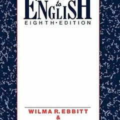 READ EPUB KINDLE PDF EBOOK Index to English by  Wilma R. Ebbitt &  David R. Ebbitt 📒