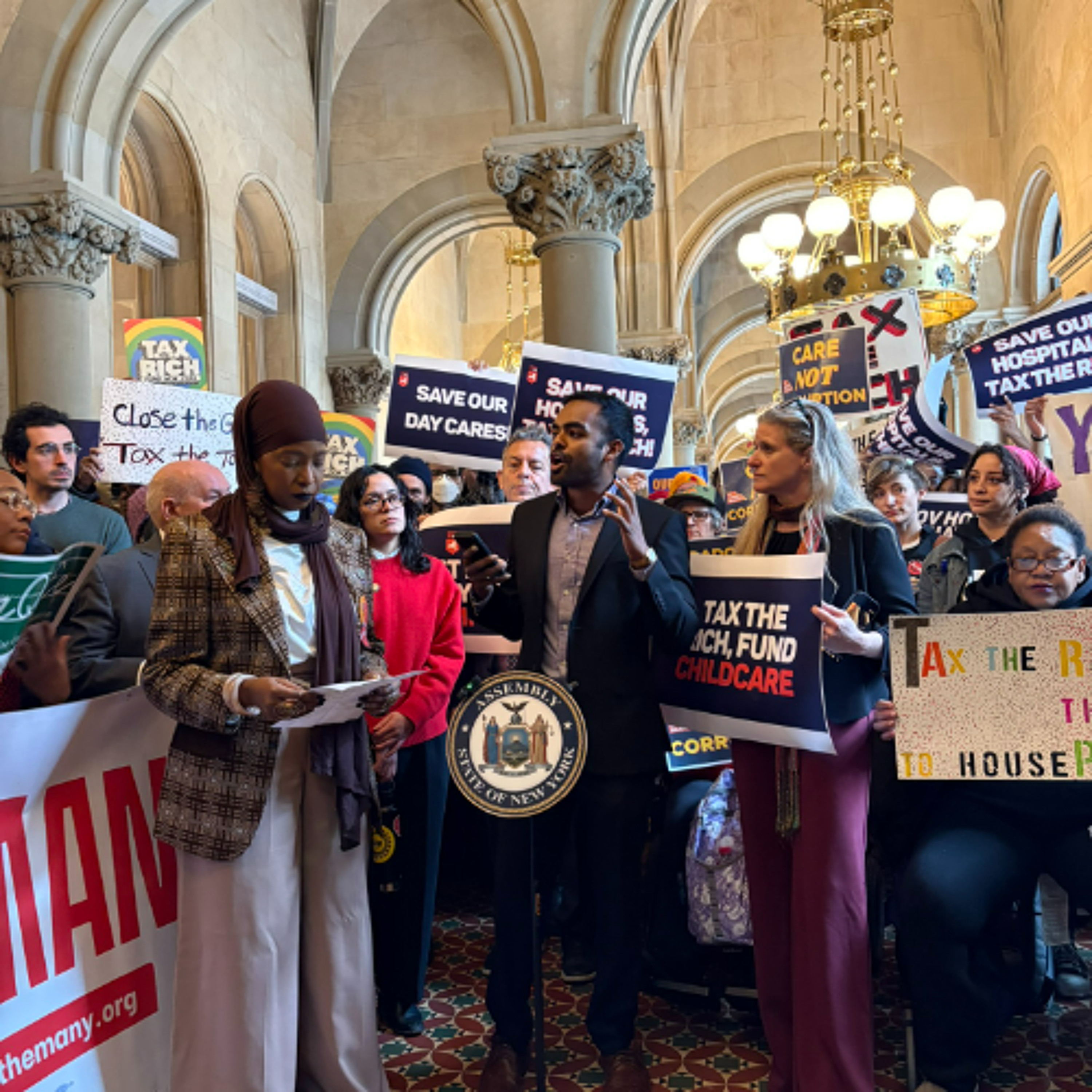 Tax the Rich with Invest In Our New York episode artwork