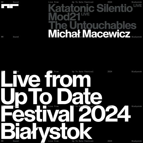 Michał Macewicz Live From Electrum Up To Date Festival 2024 Białystok