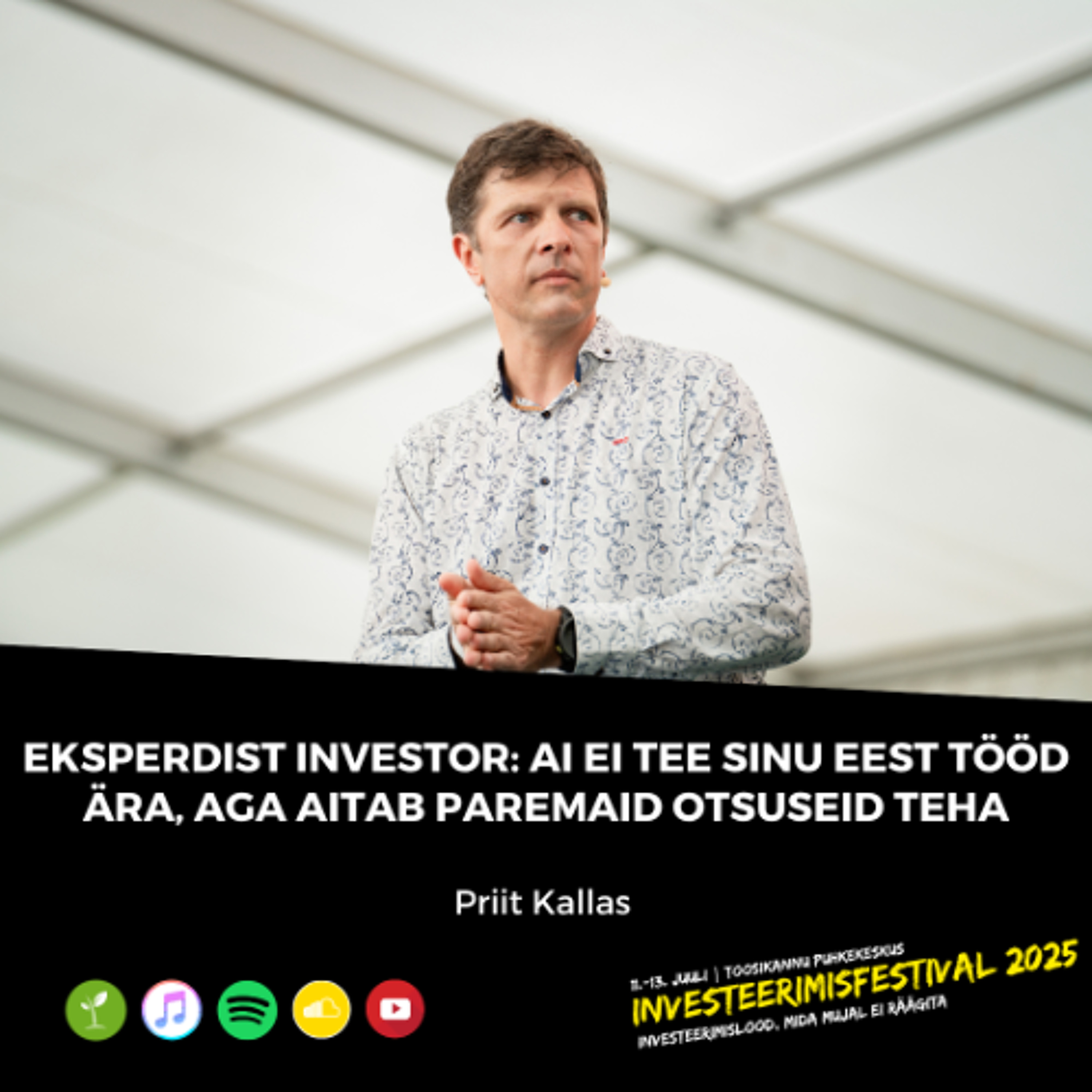 Eksperdist investor: AI ei tee sinu eest tööd ära, aga aitab paremaid otsuseid teha