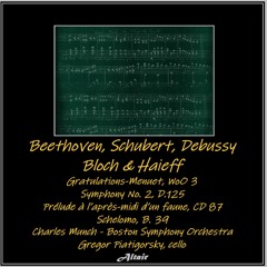 Gratulations-Menuet In E-Flat Major, Woo 3