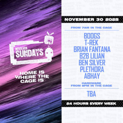 Plethora @ Revolver Sundays 30.11.25