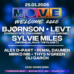 Mirko Nib Legacy of the MOVE (6h set) 25.01.2025 @ Tanzhaus West, Frankfurt, Germany