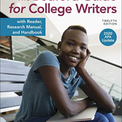 Read EBOOK 📰 The Bedford Guide for College Writers with Reader, Research Manual, and