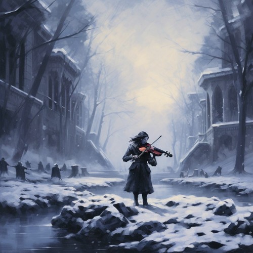 Vivaldi's Winter but its an extreeemely heavy winter