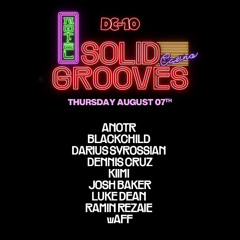 DARIUS SYROSSIAN- SOLID GROOVES DC10 IBIZA -AUG 2025 ( RECORDED LIVE )