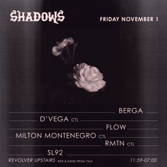 Set Shadows | 01.11.24 @ Revolver Upstairs, Melbourne, VIC