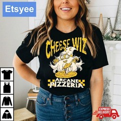 Wizard Cheese Wiz Arcane Pizzeria Shirt