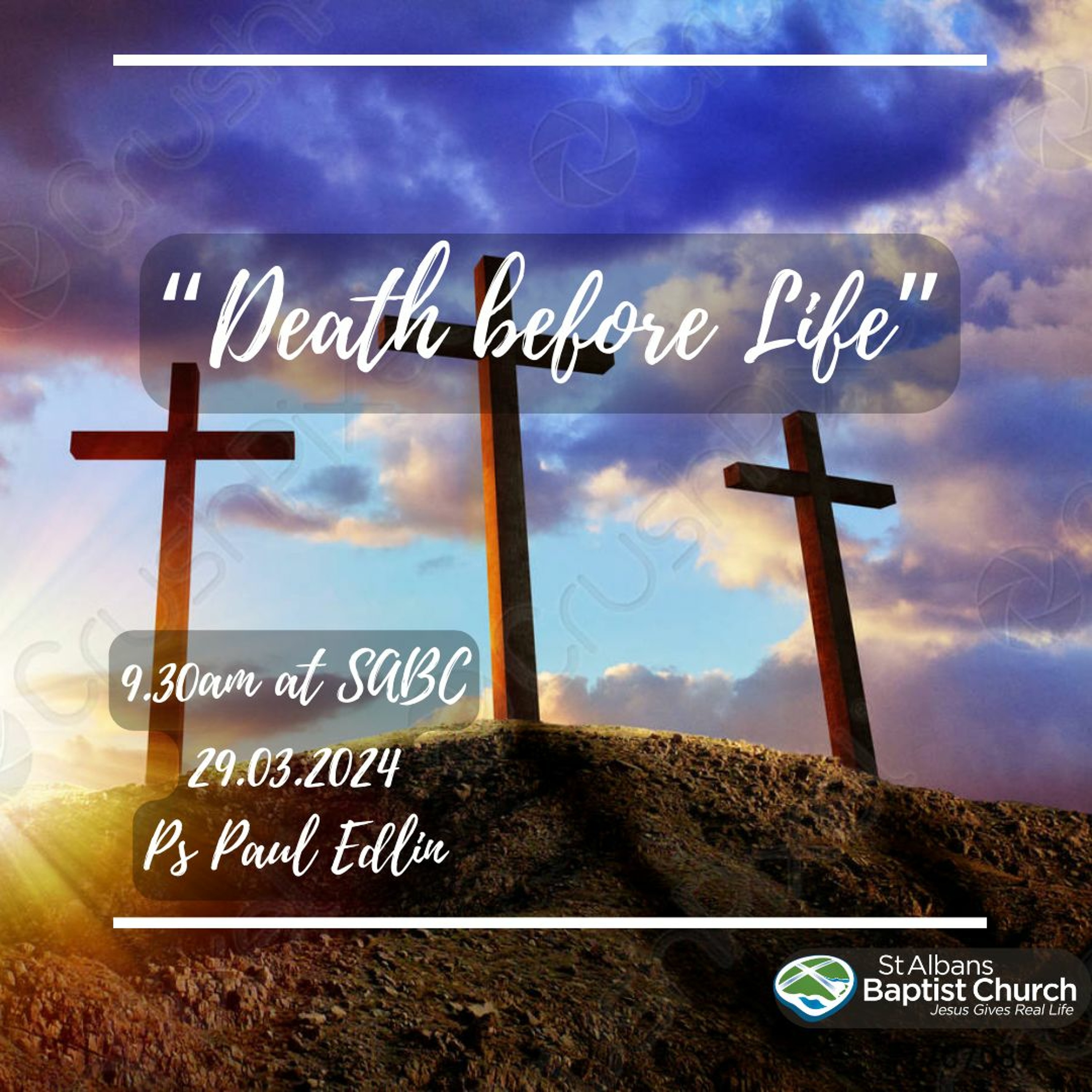 29.03.2024 - Paul Edlin - Death before Life episode artwork