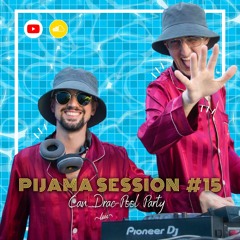 Pijama Bros en piscina sin agua!! Pijama Session #15 ( Afro house y tech house verano 2023 )