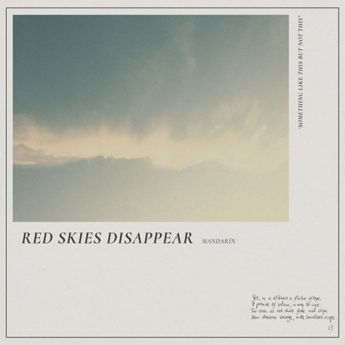 A Far Blue concept by Mandarín - 'Red Skies Disappear'