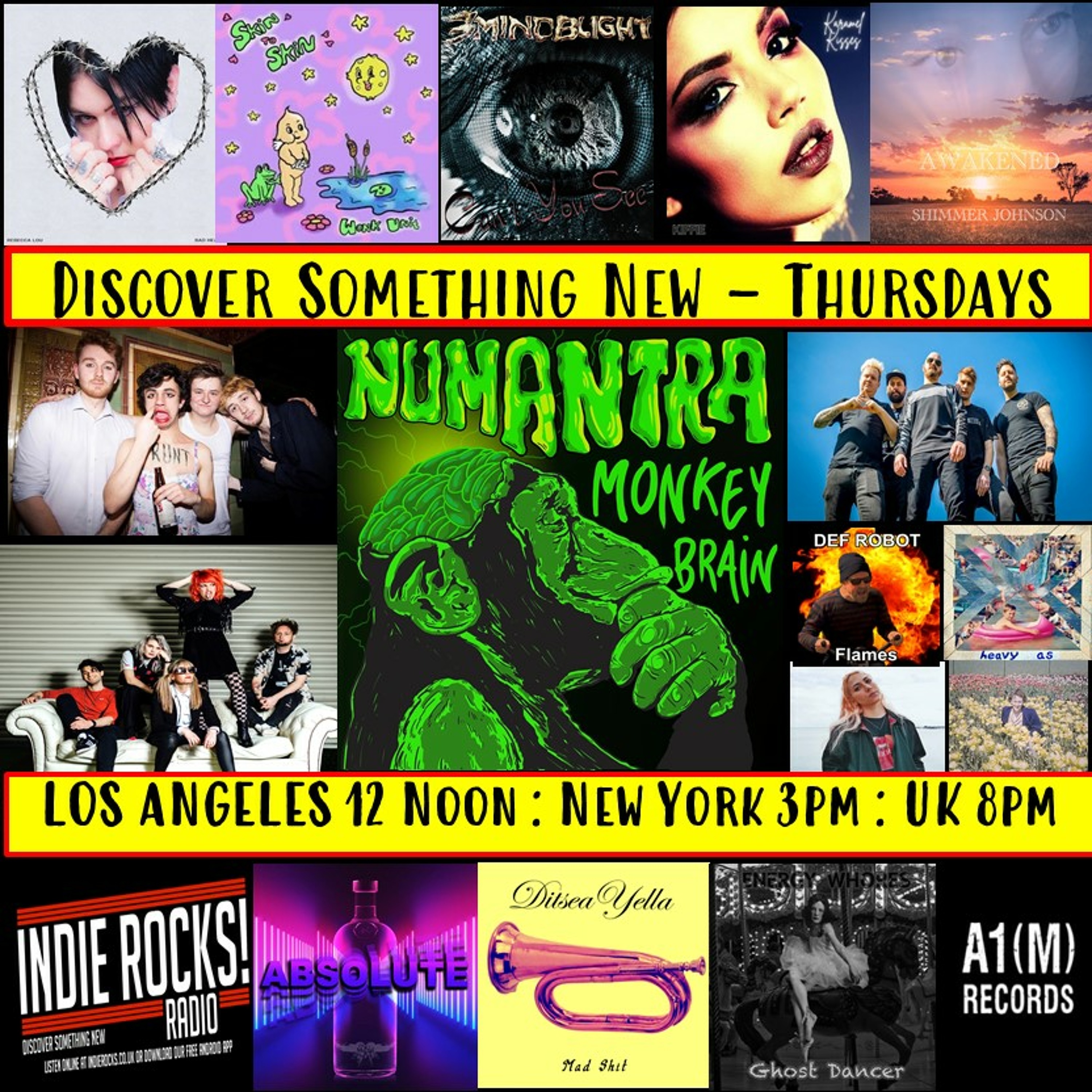 A1M new Music Show - Discover New Music - Indie Rocks Radio