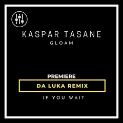 DHI PREMIERE- Kaspar Tasane - Gloam (Da Luka Remix)[IF YOU WAIT]
