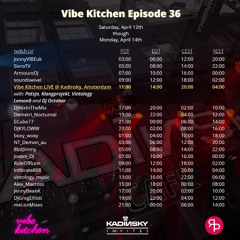 Live @ Twitch.tv/SivroTV - 04/12/2025 [Vibe Kitchen - Episode 36]