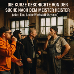 "DIE KURZE GESCHICHTE VON DER SUCHE NACH DEM MEISTER HEISTER" - Ein Werkstattwahnsinn-Rap