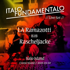 LA Ramazotti b2b Rascheljacke - Live Set @ Italo Island, Conne Island, Leipzig