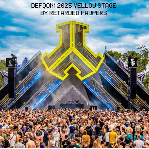DEFQON1 2025 YELLOW STAGE BY RETARDED PAUPERS