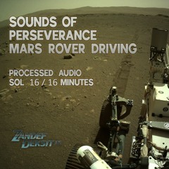 Sounds of Perseverance Mars Rover Driving – processed audio (full)