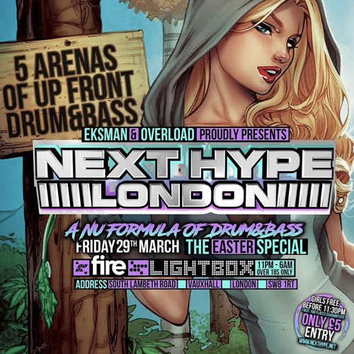 C A M - NEXT HYPE 'A NU FORMULA OF DRUM AND BASS: THE EASTER SPECIAL' DJ COMP ENTRY