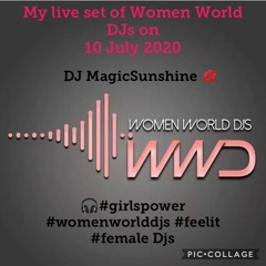 My live set of the second edition of Women World Djs of 10 July 2020