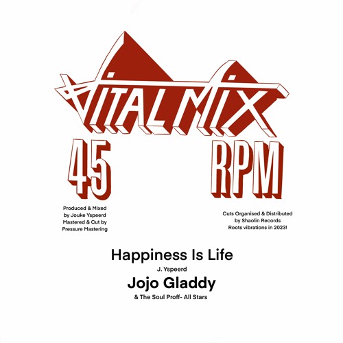 Jojo Gladdy & The Soul Proff All-Stars - Happiness Is Life (Vital Mix Records) CLIP
