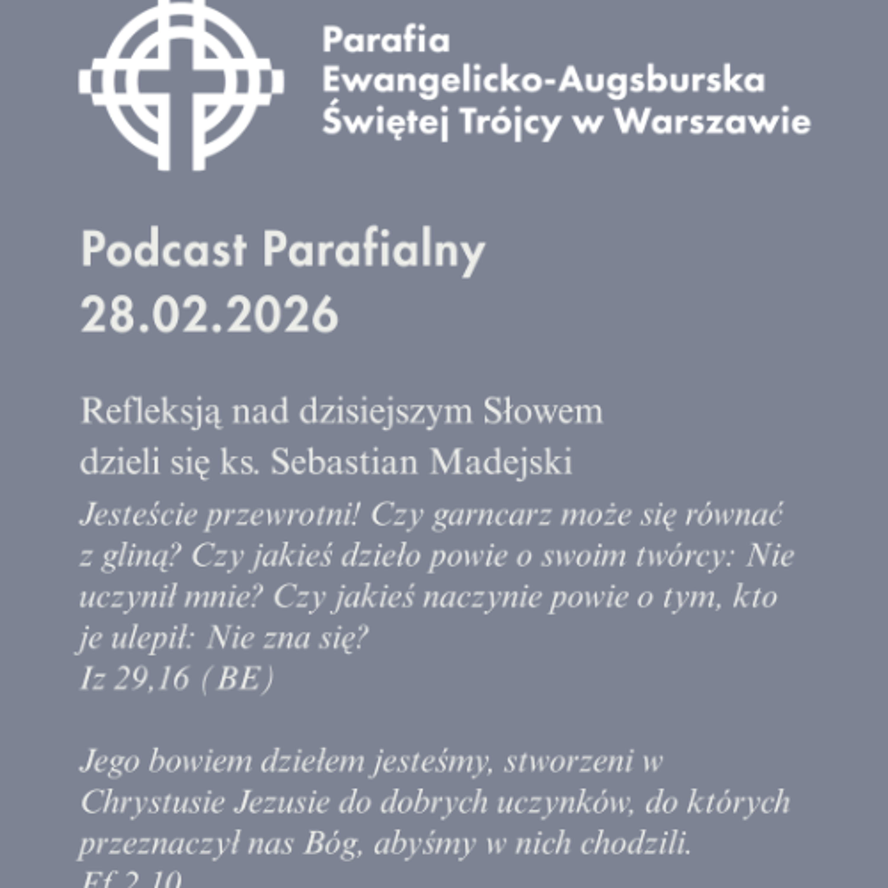 Poranek ze słowem na dzień 28 luty 2026 episode artwork