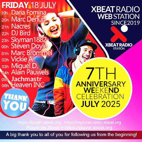 DJ Bird - 7th Anniversary Xbeat Radio 2025