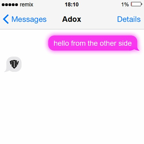 hello from the other side