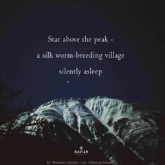 Stars above the peak [naviarhaiku613]