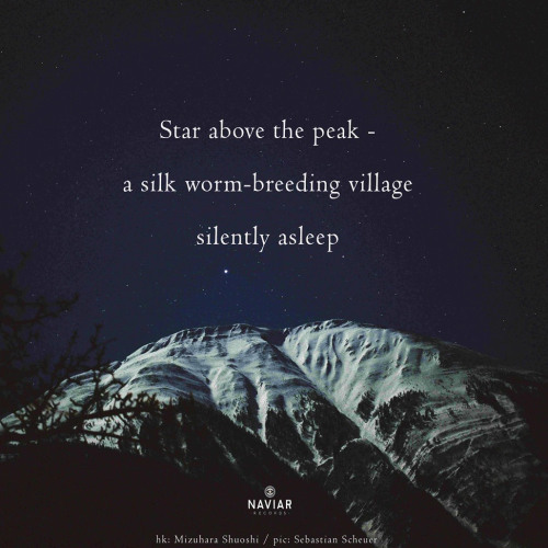 Stars above the peak [naviarhaiku613]
