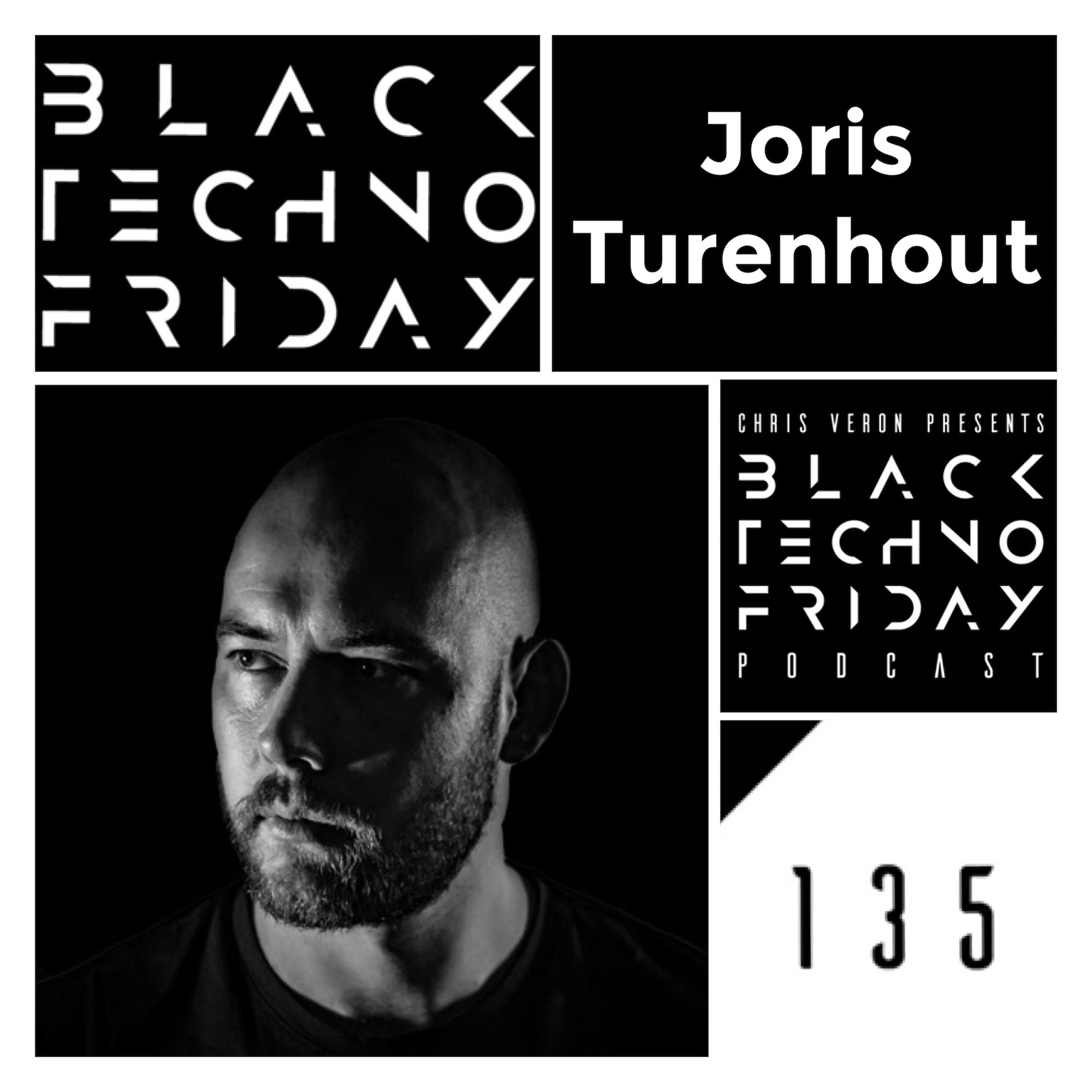 Black TECHNO Friday Podcast #135 by Joris Turenhout (Subvision/Orange/Oscuro) episode artwork