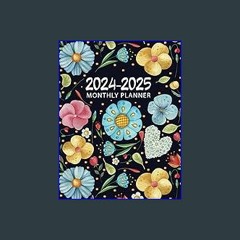 ((Ebook)) 🌟 2024-2025 Monthly Planner: with Holidays and Inspirational Quotes (Two Years from Janu
