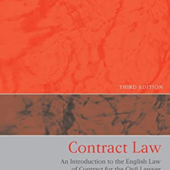 [Get] KINDLE 💛 Contract Law: An Introduction to the English Law of Contract for the