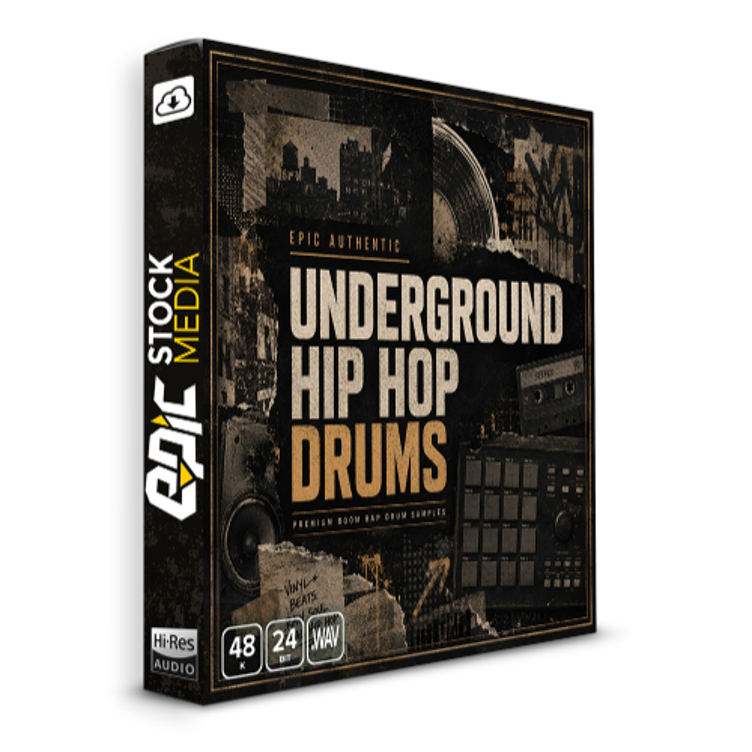 Stream Authentic Underground Hip Hop Drums Sample Pack by Epic