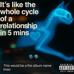 It's like the whole cycle of a relationship in 5 mins