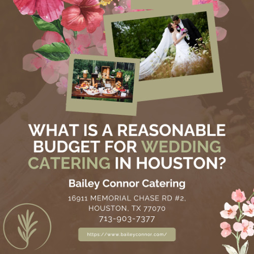 What is a Reasonable Budget for Wedding Catering in Houston, TX?