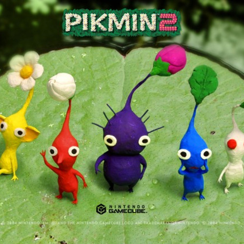 Pikmin 2 - 2-Player Mode Battle Menu (Used)