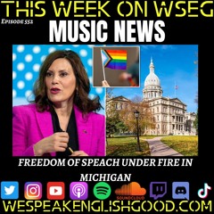 Episode 552 - Music News - Will Using The Wrong Pronoun Get You  A Felony In Michigan?