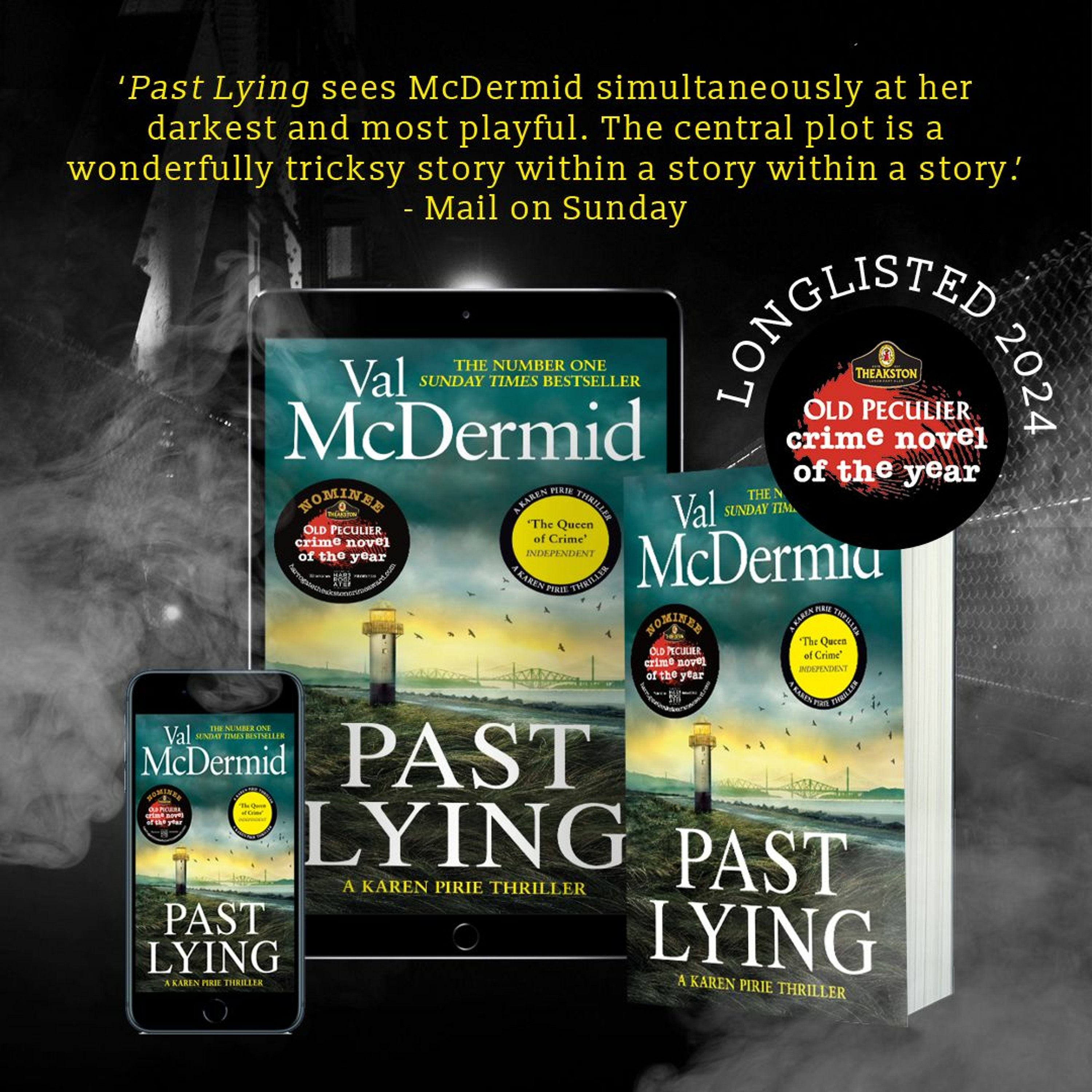 Val McDermid – Theakston Old Peculier Crime Novel Of The Year Award 2024 Longlist Interview episode artwork